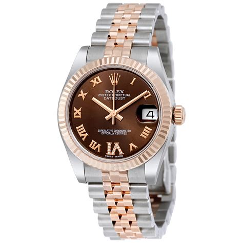 women's rolex brown face|brown dial rolex.